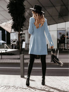 Winter long sleeve woolen coat - ElegantAlpha®