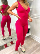 Women's backless yoga fitness jumpsuit - ElegantAlpha®