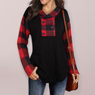 Women’s Combo Color Plaid Hoodie - ElegantAlpha®