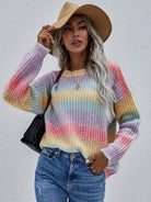 Women's Crewneck Pullover Sweater - ElegantAlpha