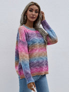 Women's Crewneck Pullover Sweater - ElegantAlpha