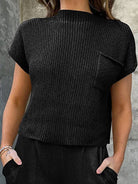 Women's Knitted Pullover Vest - ElegantAlpha