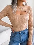 Women's long sleeve sweater - ElegantAlpha®