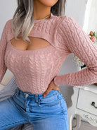 Women's long sleeve sweater - ElegantAlpha®