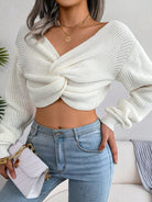 Women's Navel Knitted Sweater - ElegantAlpha®