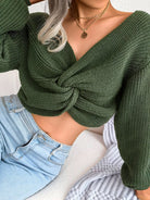 Women's Navel Knitted Sweater - ElegantAlpha®