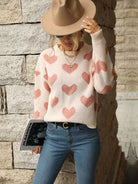 Women's Pink Sweater - ElegantAlpha®