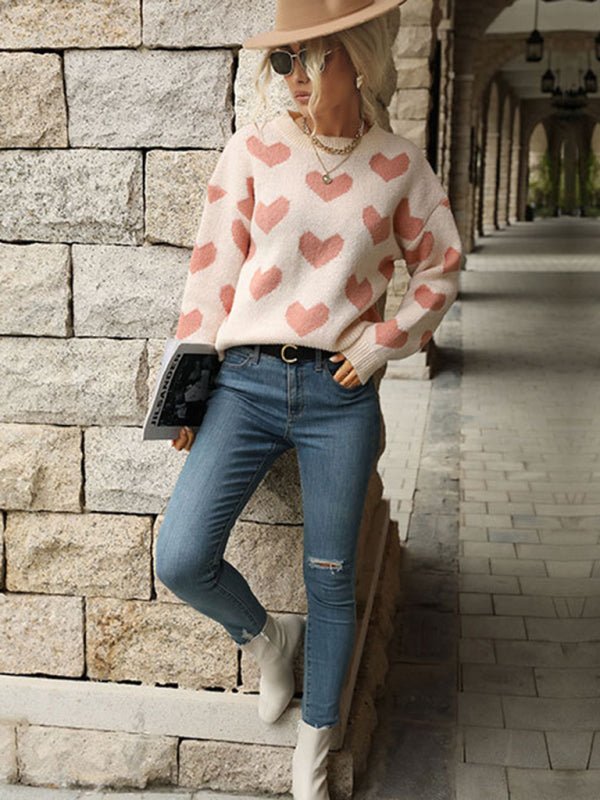 Women's Pink Sweater - ElegantAlpha®