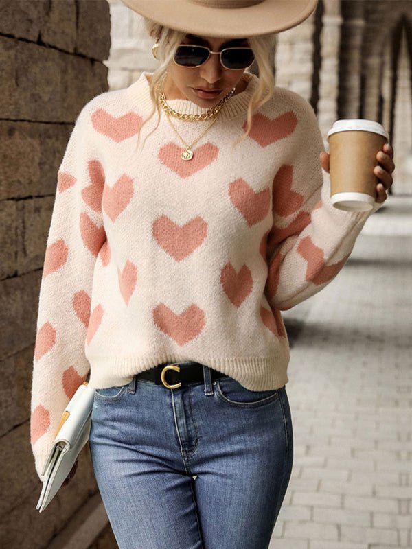 Women's Pink Sweater - ElegantAlpha®