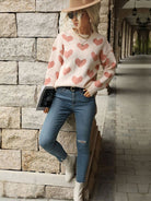 Women's Pink Sweater - ElegantAlpha