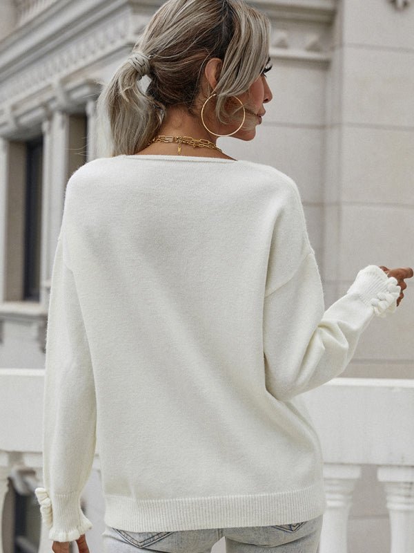 Women's Pullover Sweater - ElegantAlpha®