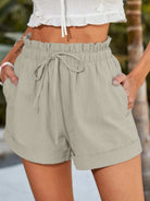 Women's woven casual all-match shorts - ElegantAlpha®