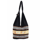 Yellow Gold Cotton Thai Elephant Hobo Shoulder Bag - ElegantAlpha®