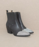 Zuri - Rhinestone Toed Booties - ElegantAlpha®